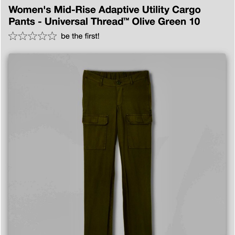 NWT - SZ 10 universal thread cargo pants